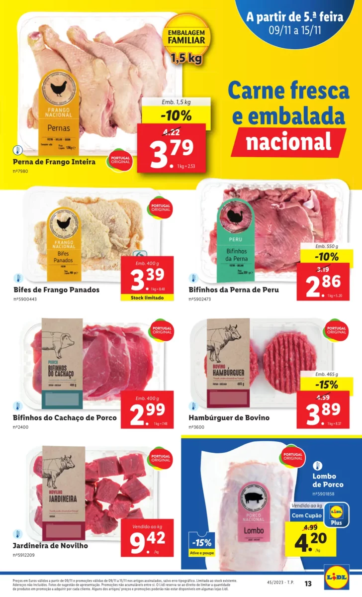 Antevis&atilde;o Folheto LiDL Novidades (a partir de 9 novembro)