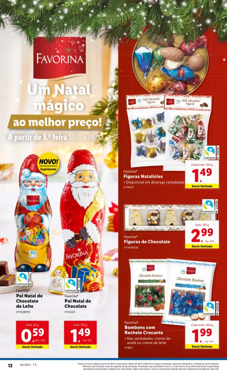 Antevis&atilde;o Folheto LiDL Novidades (a partir de 30 novembro)