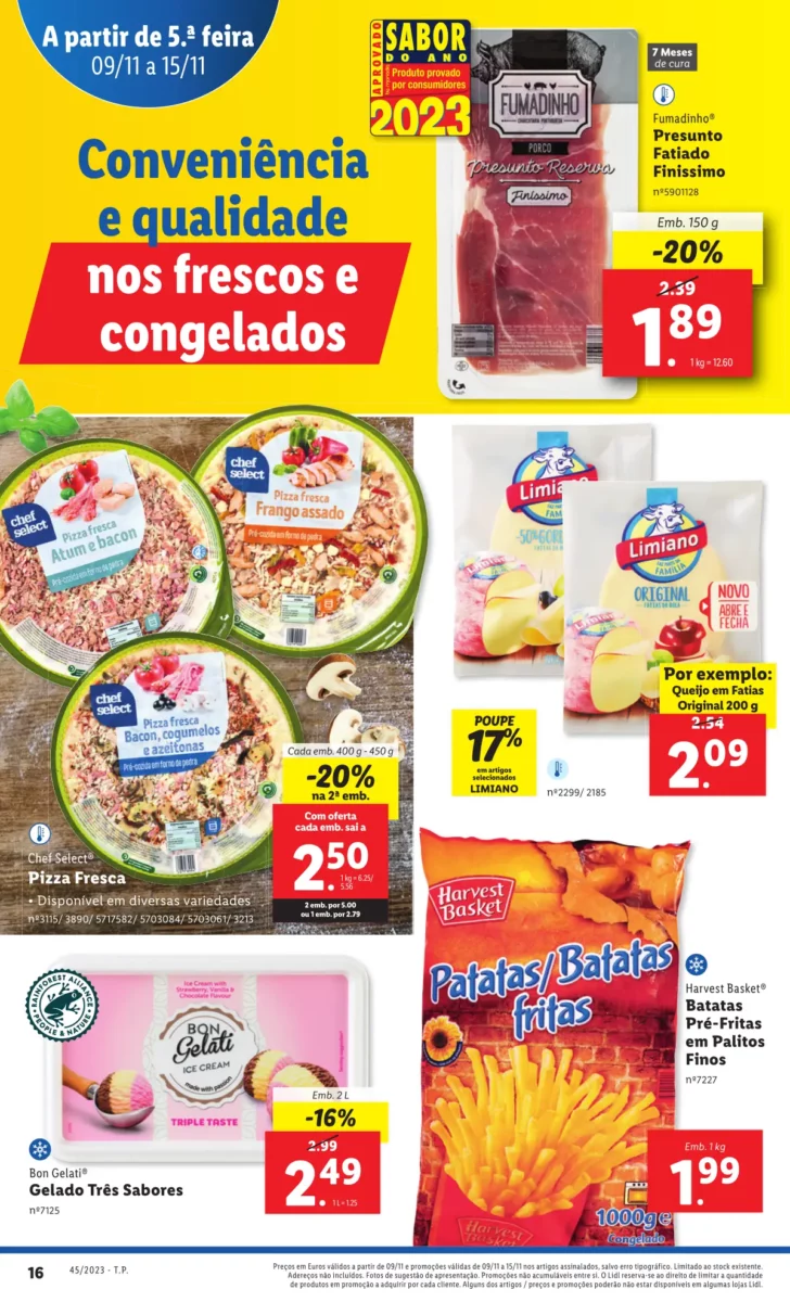 Antevis&atilde;o Folheto LiDL Novidades (a partir de 9 novembro)