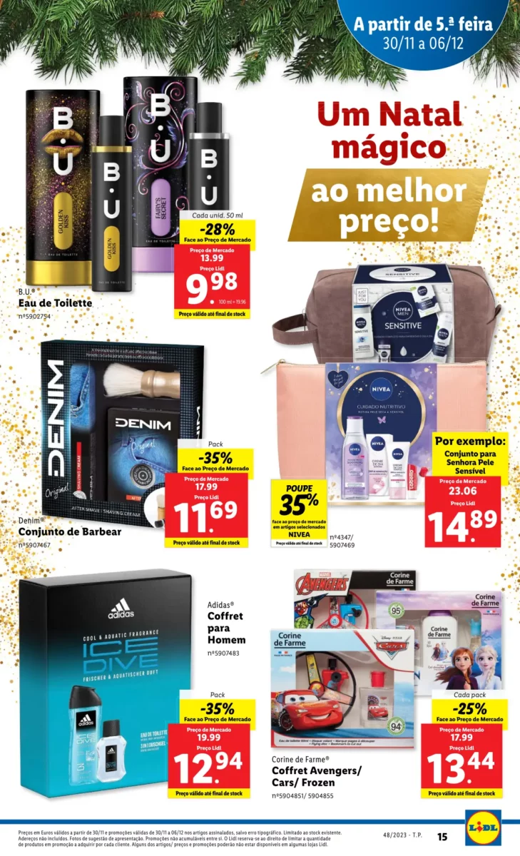 Antevis&atilde;o Folheto LiDL Novidades (a partir de 30 novembro)