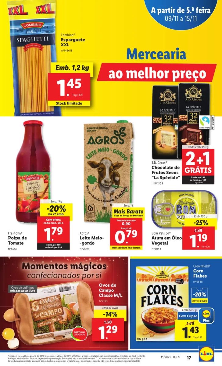 Antevis&atilde;o Folheto LiDL Novidades (a partir de 9 novembro)