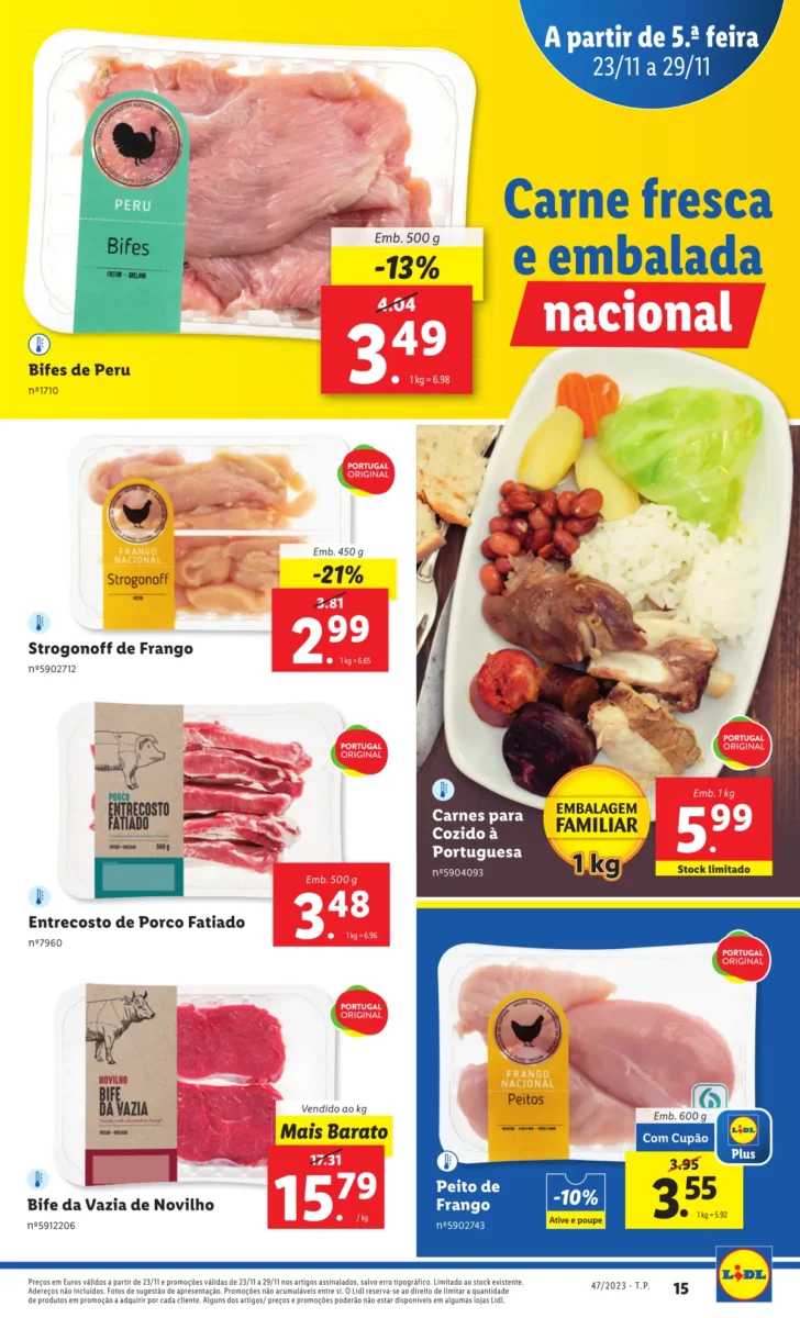 Antevis&atilde;o Folheto LiDL Novidades (a partir de 23 novembro)