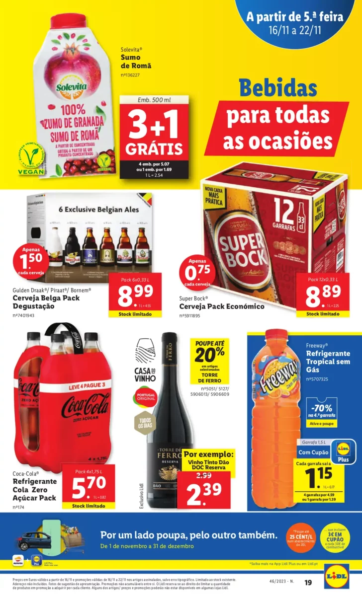 Antevis&atilde;o Folheto LiDL Novidades (a partir de 16 novembro)