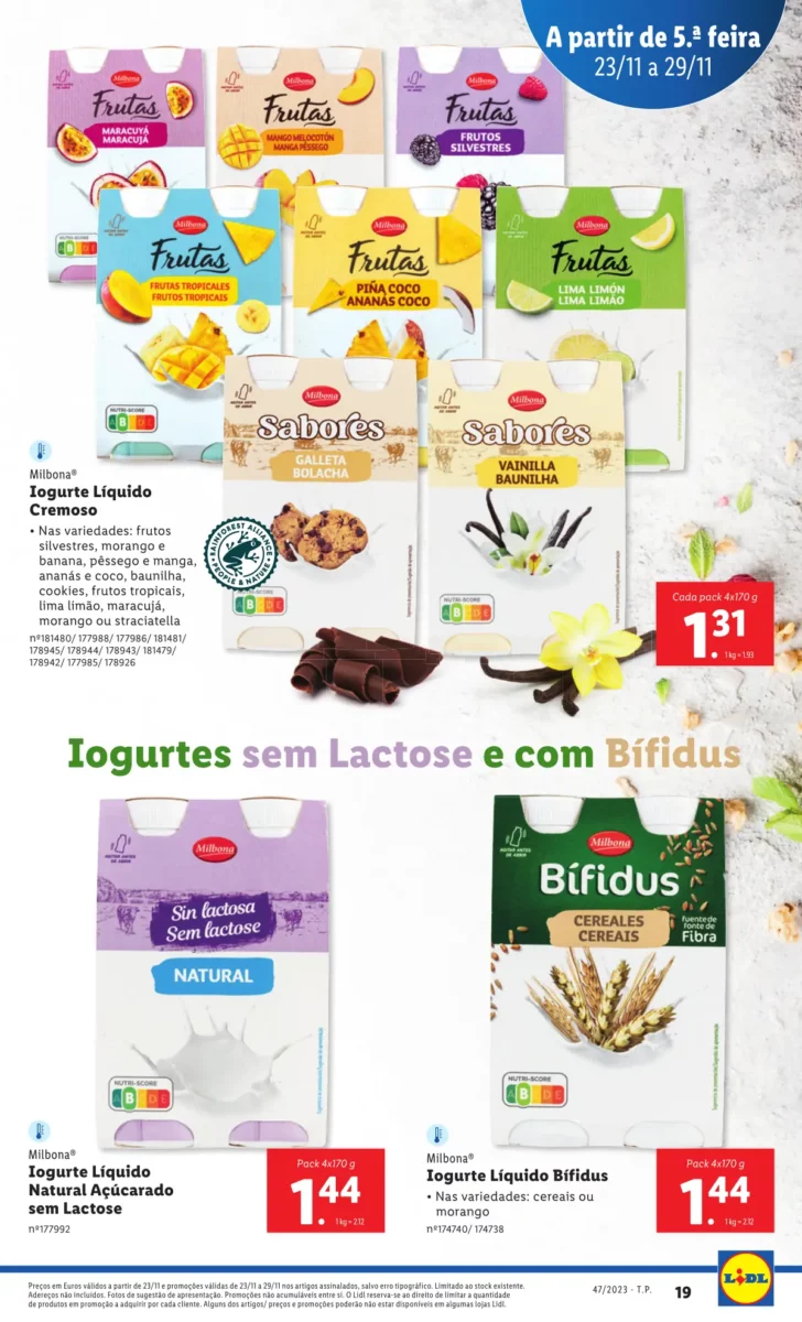 Antevis&atilde;o Folheto LiDL Novidades (a partir de 23 novembro)