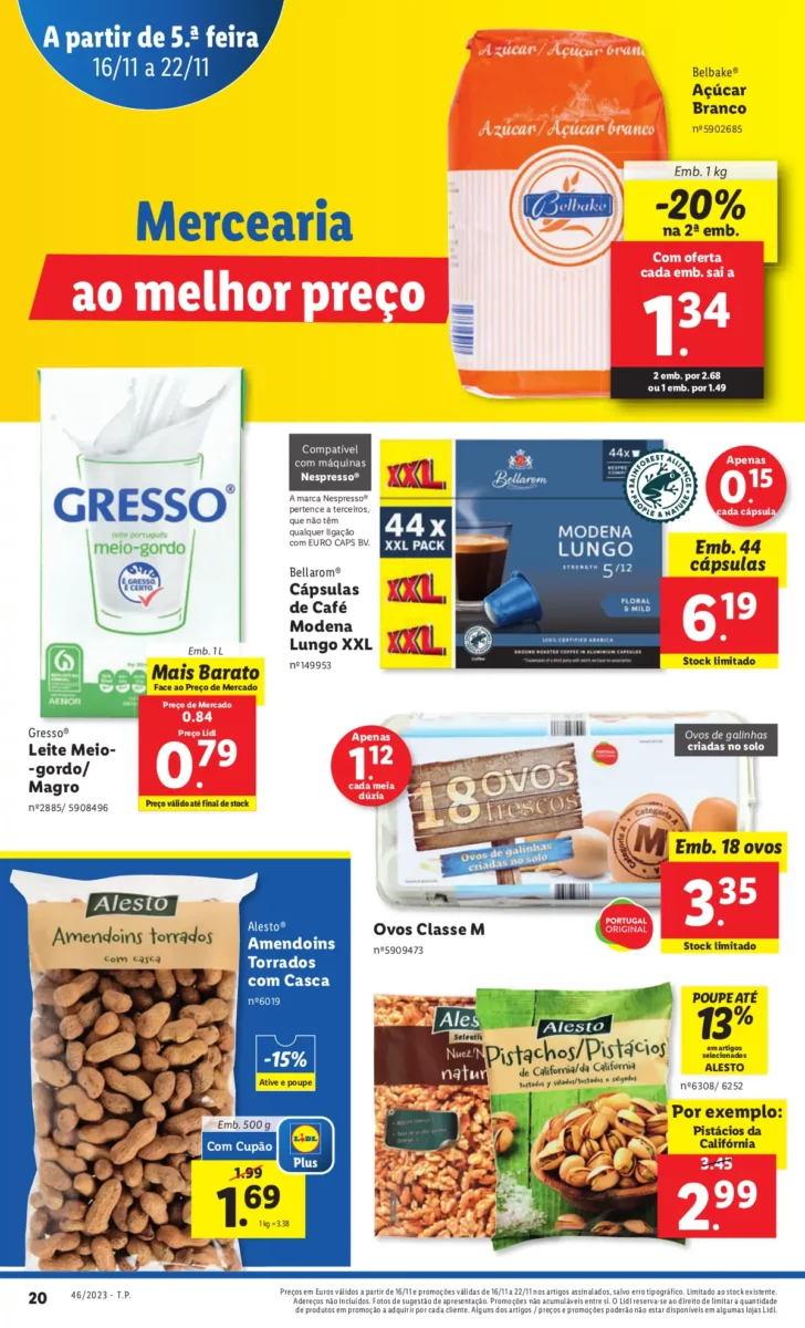 Antevis&atilde;o Folheto LiDL Novidades (a partir de 16 novembro)