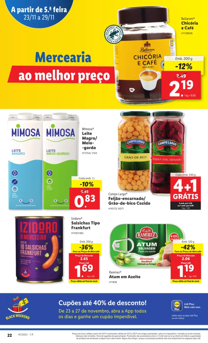 Antevis&atilde;o Folheto LiDL Novidades (a partir de 23 novembro)
