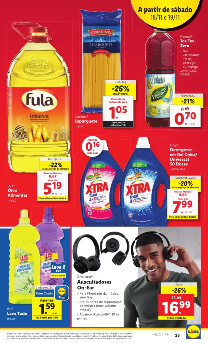 Antevis&atilde;o Folheto LiDL Novidades (a partir de 16 novembro)
