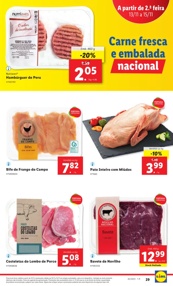Antevis&atilde;o Folheto LiDL Novidades (a partir de 9 novembro)
