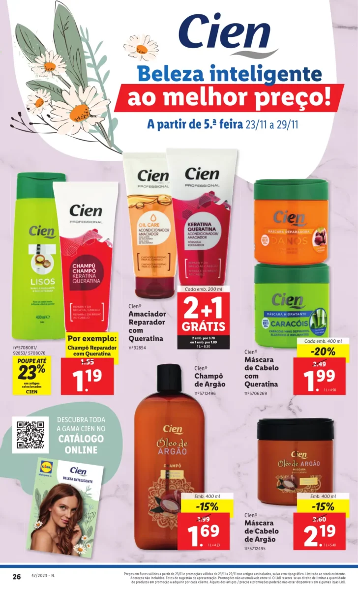 Antevis&atilde;o Folheto LiDL Novidades (a partir de 23 novembro)