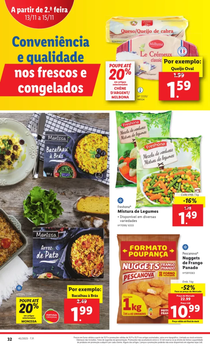 Antevis&atilde;o Folheto LiDL Novidades (a partir de 9 novembro)