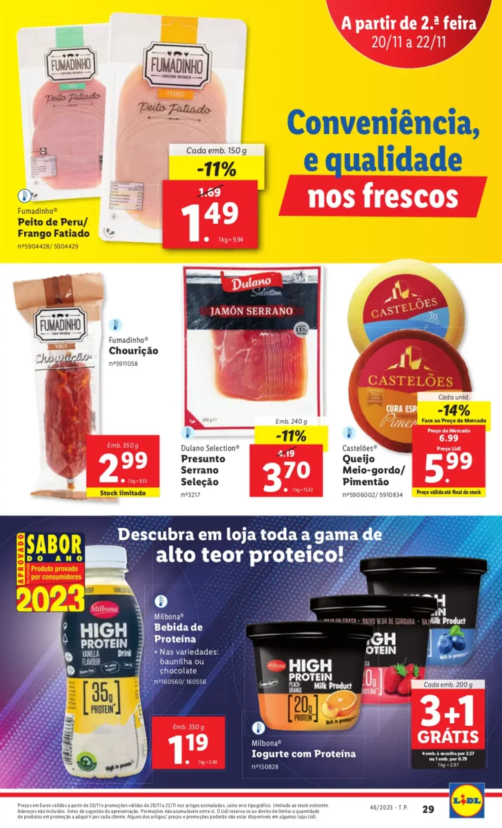 Antevis&atilde;o Folheto LiDL Novidades (a partir de 16 novembro)