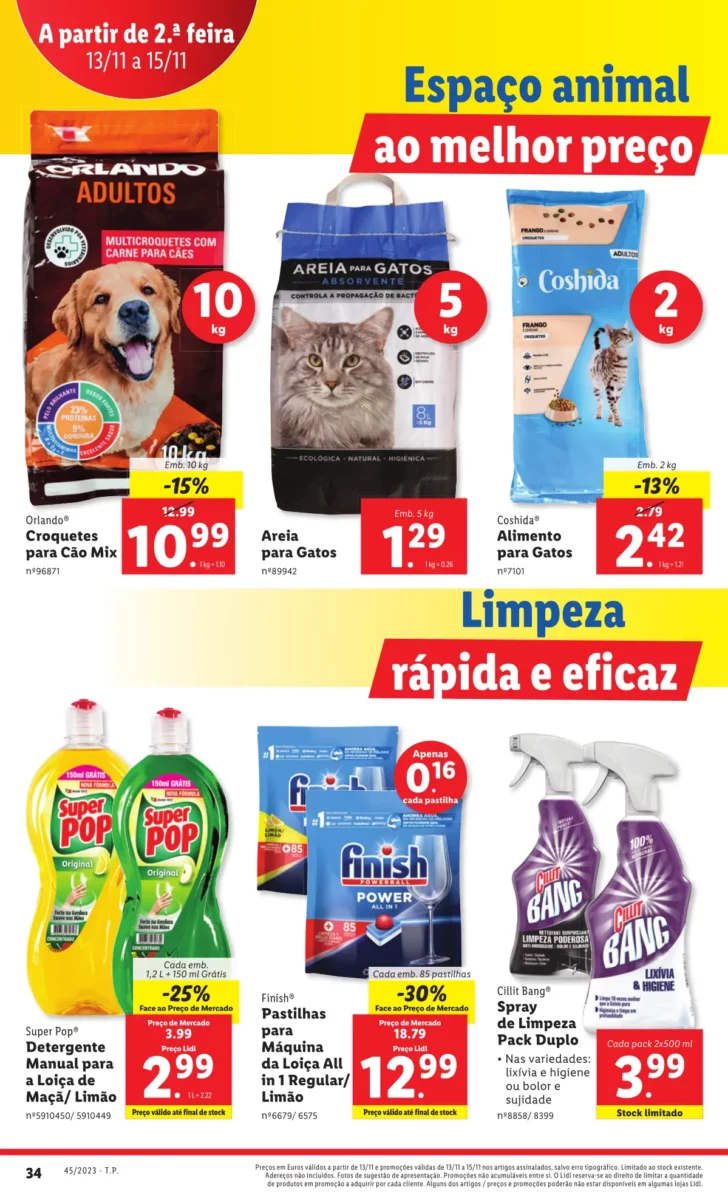 Antevis&atilde;o Folheto LiDL Novidades (a partir de 9 novembro)
