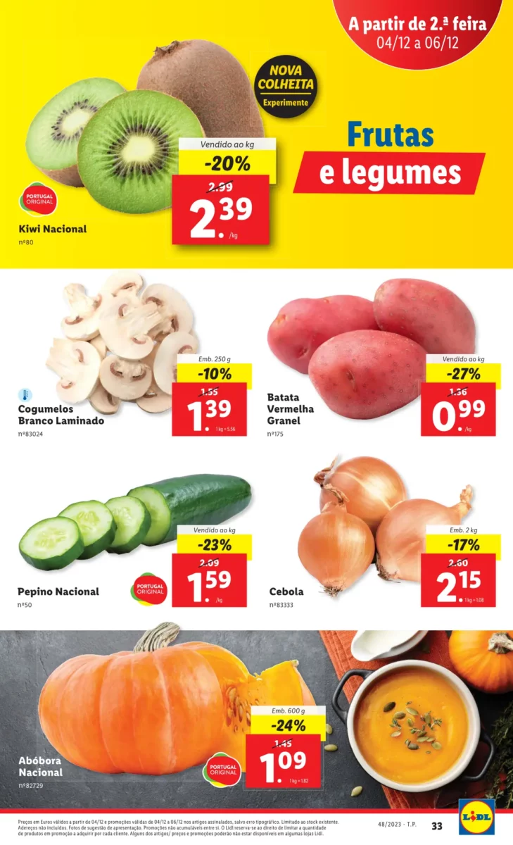 Antevis&atilde;o Folheto LiDL Novidades (a partir de 30 novembro)