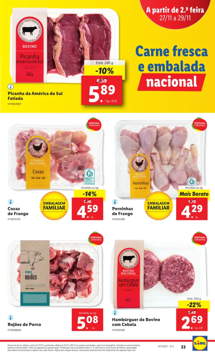 Antevis&atilde;o Folheto LiDL Novidades (a partir de 23 novembro)