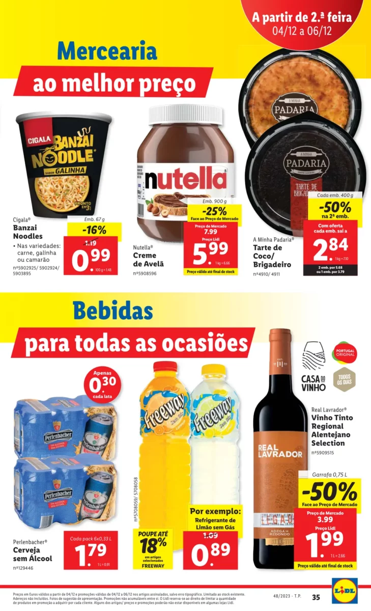 Antevis&atilde;o Folheto LiDL Novidades (a partir de 30 novembro)