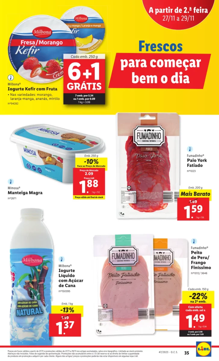 Antevis&atilde;o Folheto LiDL Novidades (a partir de 23 novembro)