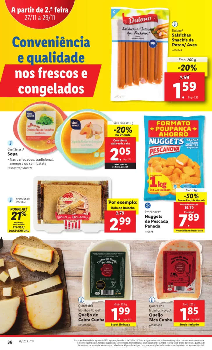 Antevis&atilde;o Folheto LiDL Novidades (a partir de 23 novembro)