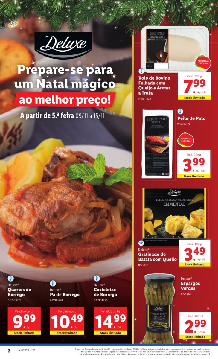 Antevis&atilde;o Folheto LiDL Promo&ccedil;&otilde;es (9 a 15 novembro)