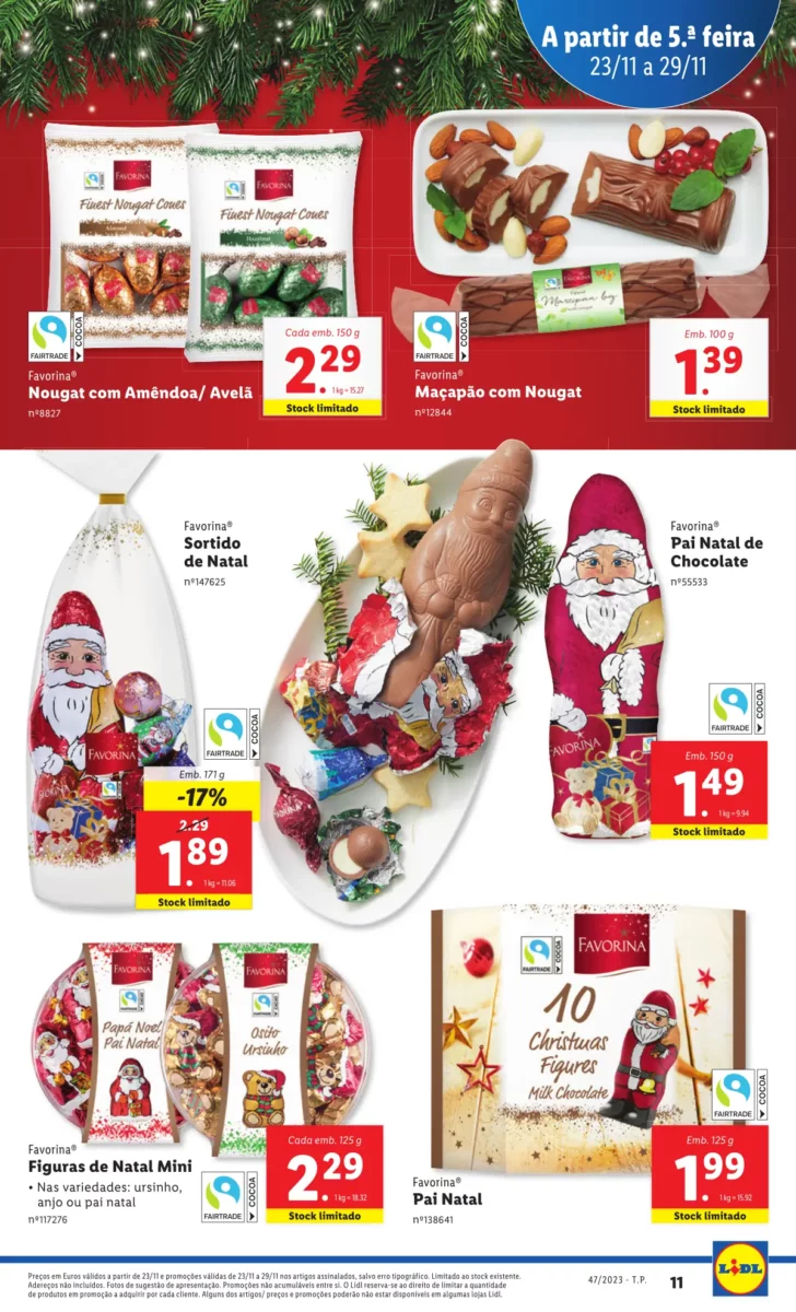 Antevis&atilde;o Folheto LiDL Promo&ccedil;&otilde;es (23 a 29 novembro)