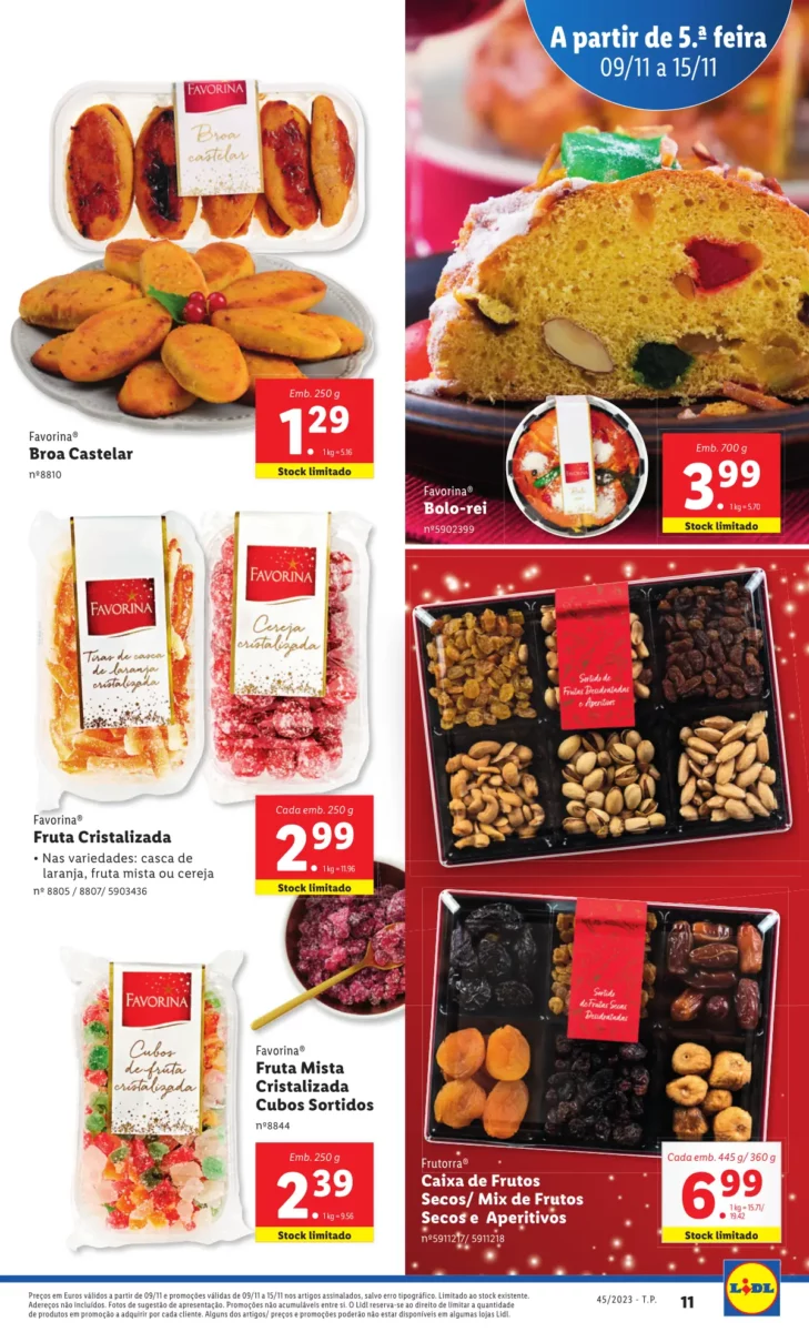 Antevis&atilde;o Folheto LiDL Promo&ccedil;&otilde;es (9 a 15 novembro)