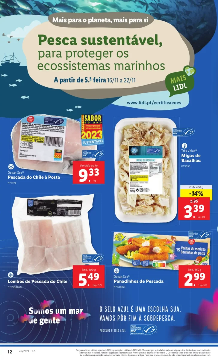 Antevis&atilde;o Folheto LiDL Promo&ccedil;&otilde;es (16 a 22 novembro)