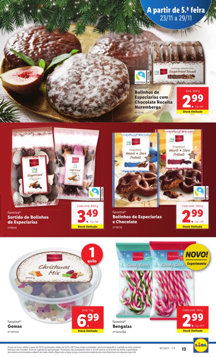 Antevis&atilde;o Folheto LiDL Promo&ccedil;&otilde;es (23 a 29 novembro)