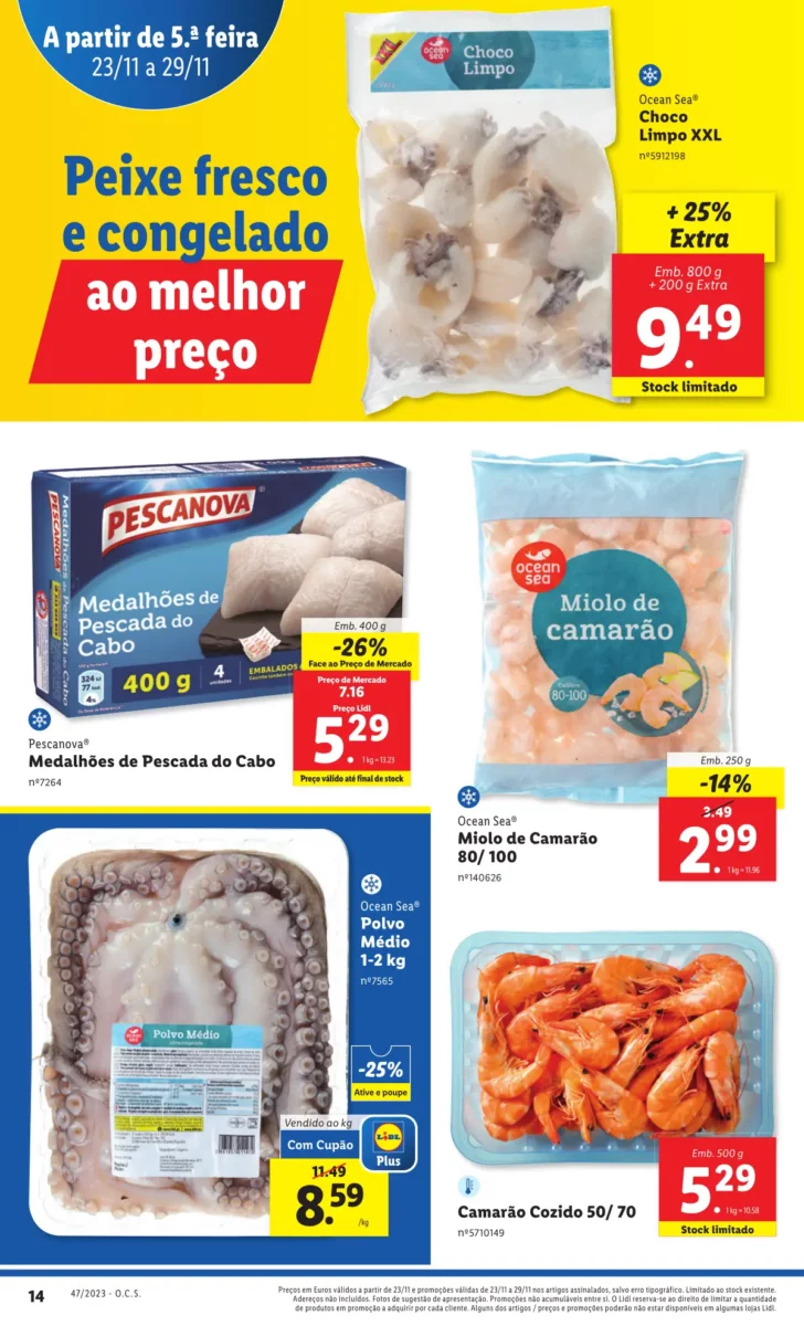 Antevis&atilde;o Folheto LiDL Promo&ccedil;&otilde;es (23 a 29 novembro)