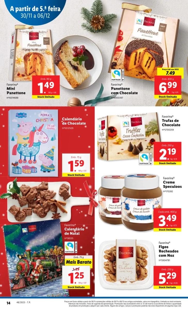 Antevis&atilde;o Folheto LiDL Promo&ccedil;&otilde;es (30 novembro a 6 dezembro)