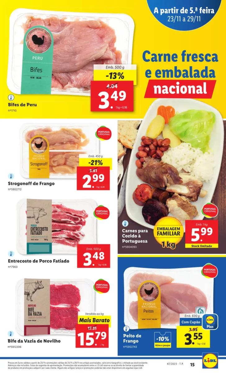 Antevis&atilde;o Folheto LiDL Promo&ccedil;&otilde;es (23 a 29 novembro)