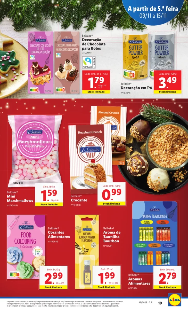 Antevis&atilde;o Folheto LiDL Promo&ccedil;&otilde;es (9 a 15 novembro)