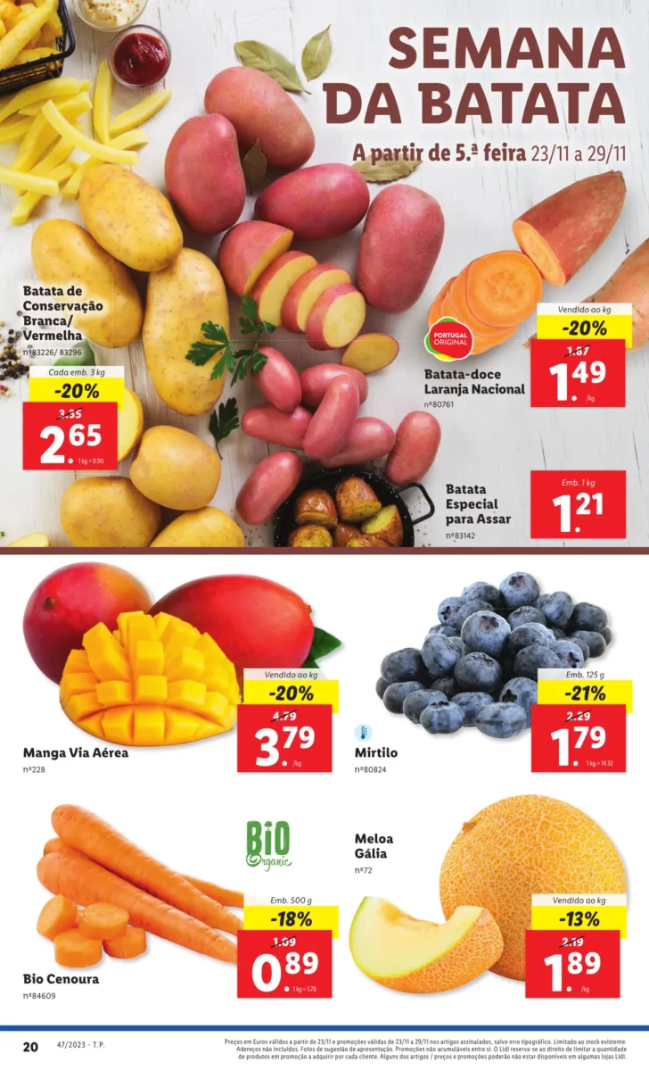 Antevis&atilde;o Folheto LiDL Promo&ccedil;&otilde;es (23 a 29 novembro)