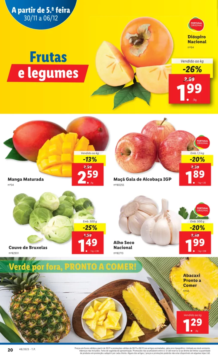 Antevis&atilde;o Folheto LiDL Promo&ccedil;&otilde;es (30 novembro a 6 dezembro)