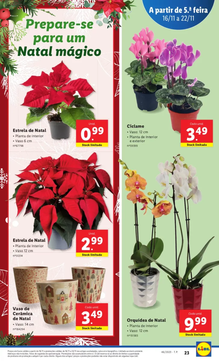 Antevis&atilde;o Folheto LiDL Promo&ccedil;&otilde;es (16 a 22 novembro)