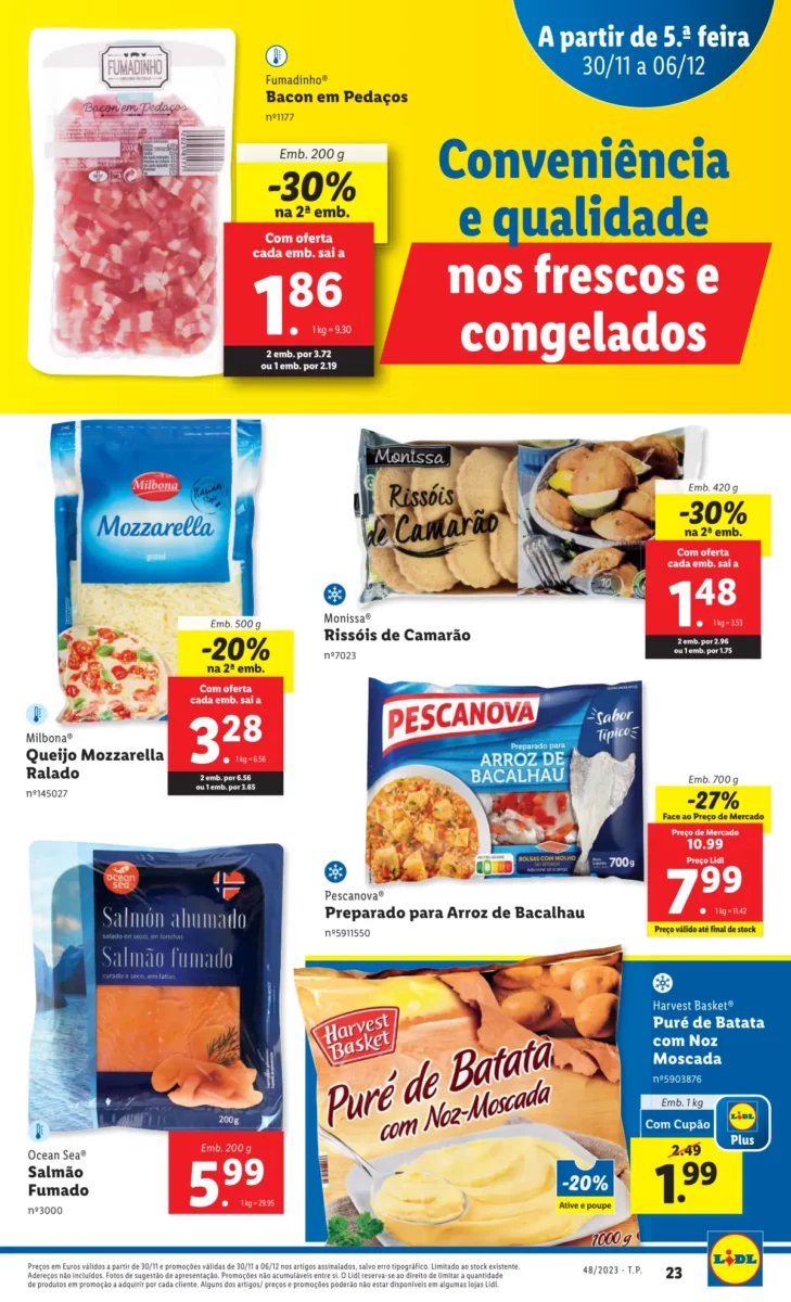 Antevis&atilde;o Folheto LiDL Promo&ccedil;&otilde;es (30 novembro a 6 dezembro)