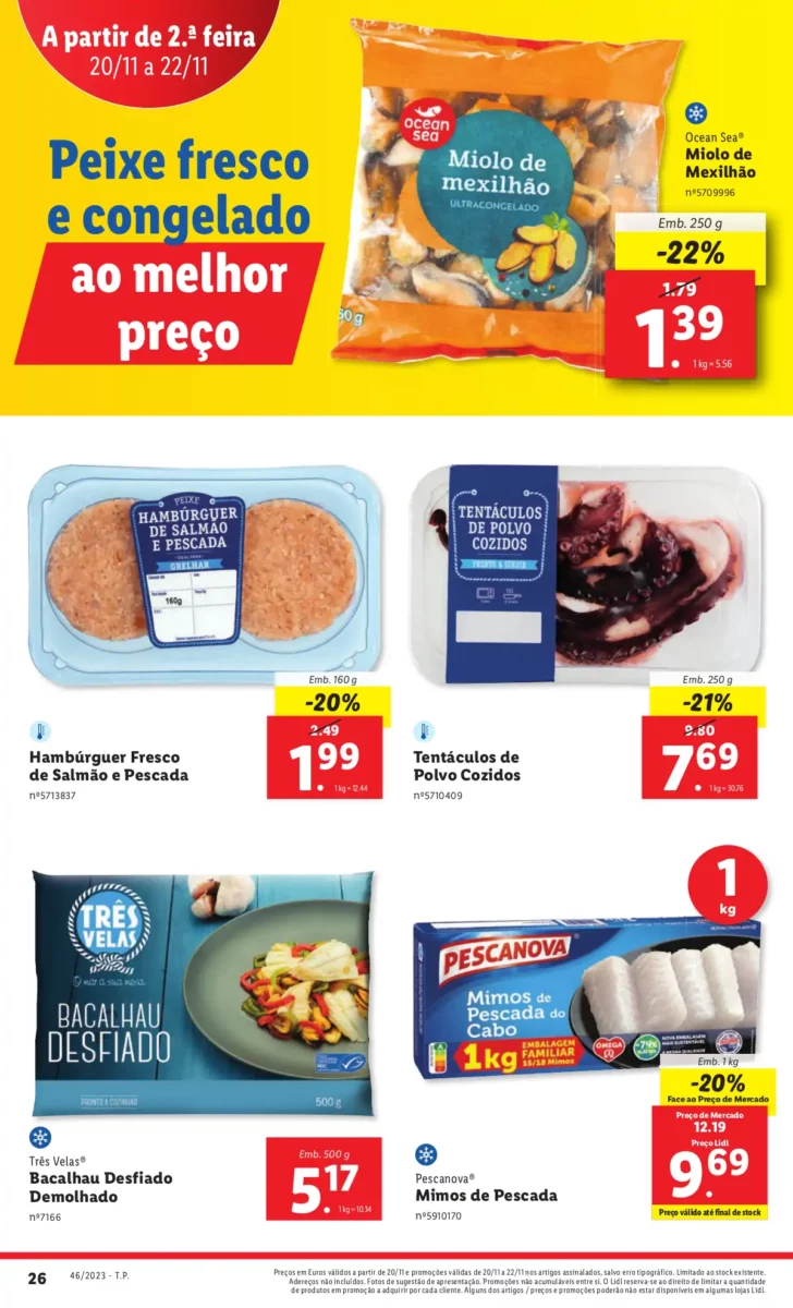 Antevis&atilde;o Folheto LiDL Promo&ccedil;&otilde;es (16 a 22 novembro)