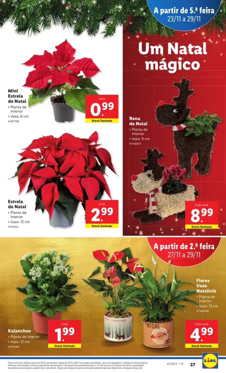 Antevis&atilde;o Folheto LiDL Promo&ccedil;&otilde;es (23 a 29 novembro)