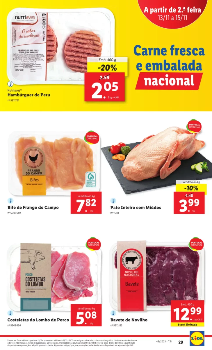 Antevis&atilde;o Folheto LiDL Promo&ccedil;&otilde;es (9 a 15 novembro)