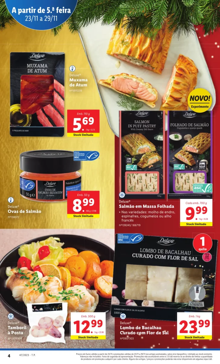 Antevis&atilde;o Folheto LiDL Promo&ccedil;&otilde;es (23 a 29 novembro)
