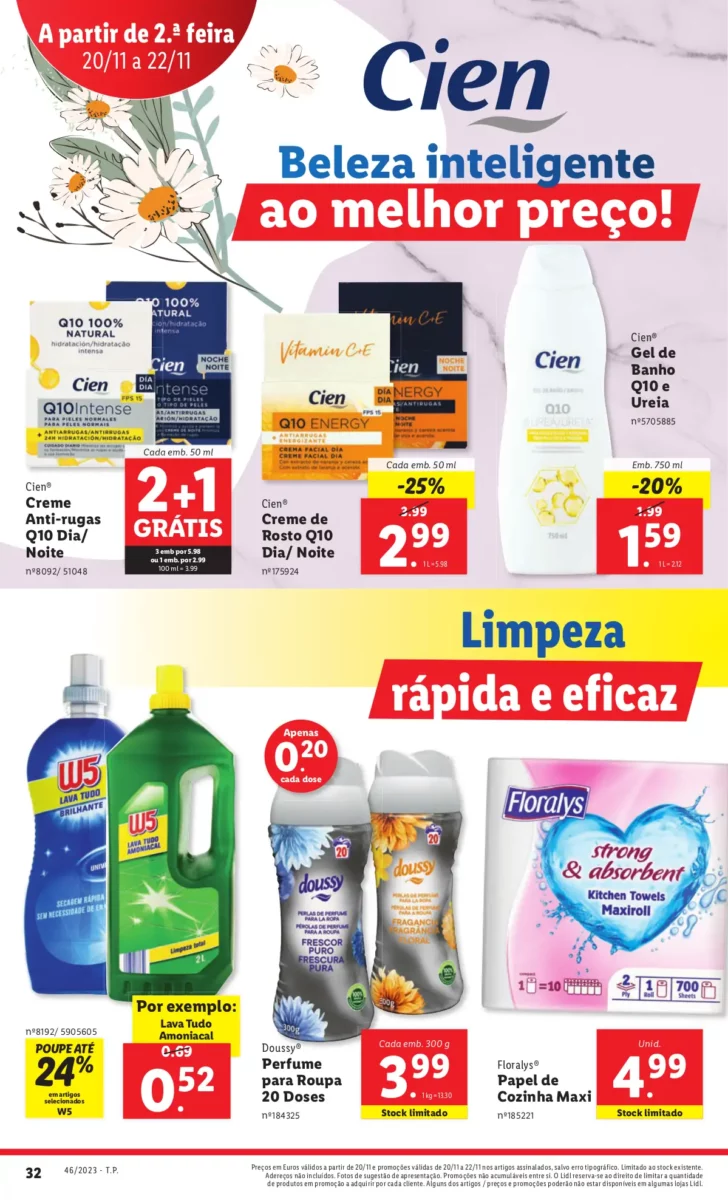 Antevis&atilde;o Folheto LiDL Promo&ccedil;&otilde;es (16 a 22 novembro)