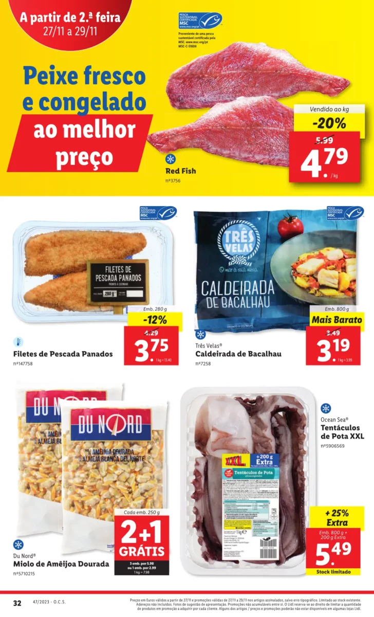 Antevis&atilde;o Folheto LiDL Promo&ccedil;&otilde;es (23 a 29 novembro)