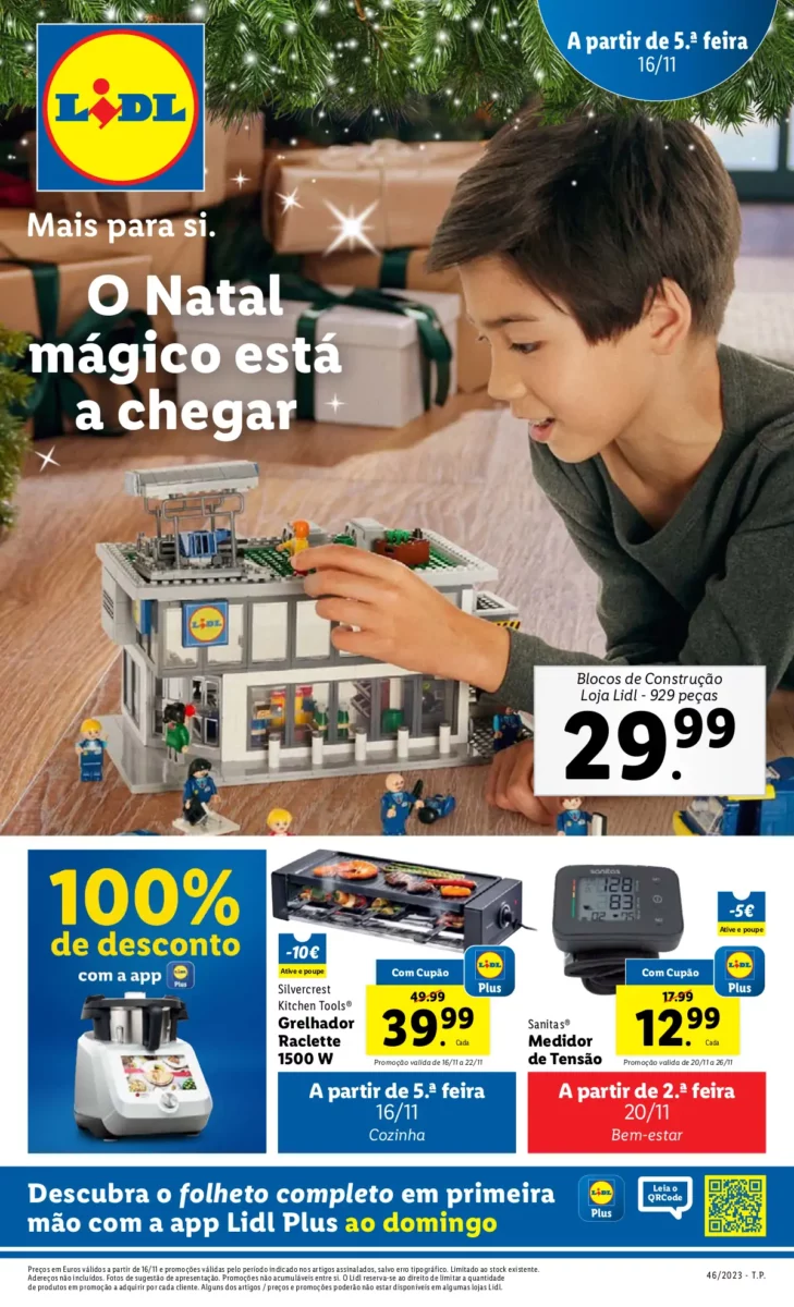 Antevis&atilde;o Folheto LiDL Promo&ccedil;&otilde;es (16 a 22 novembro)