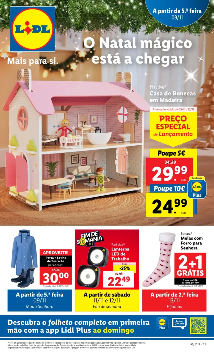 Antevis&atilde;o Folheto LiDL Promo&ccedil;&otilde;es (9 a 15 novembro)