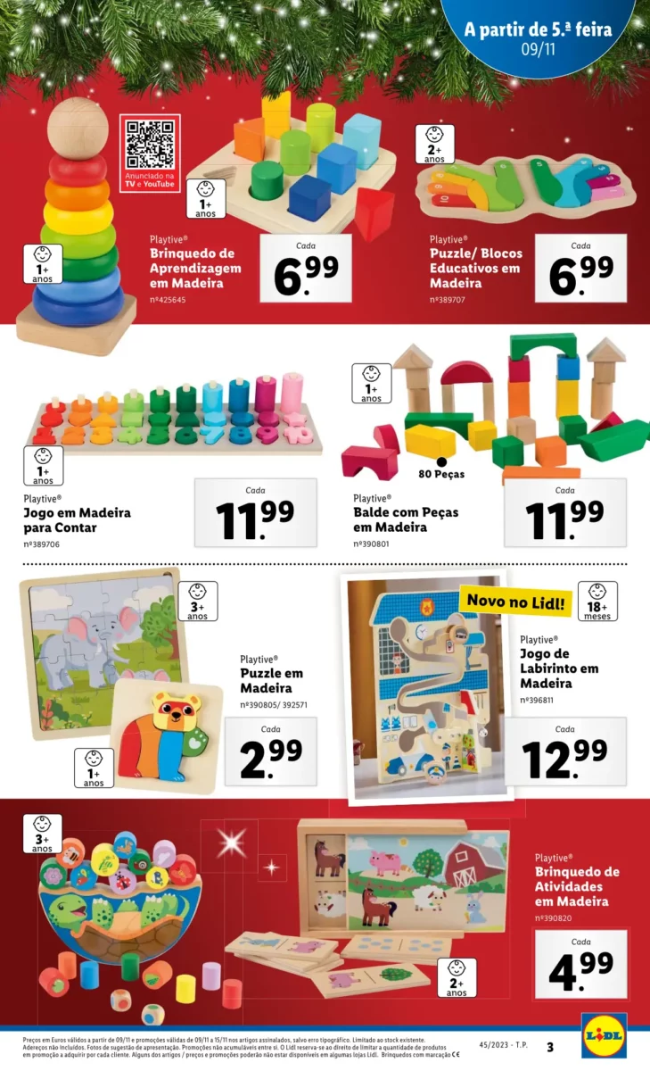 Antevis&atilde;o Folheto LiDL Promo&ccedil;&otilde;es (9 a 15 novembro)