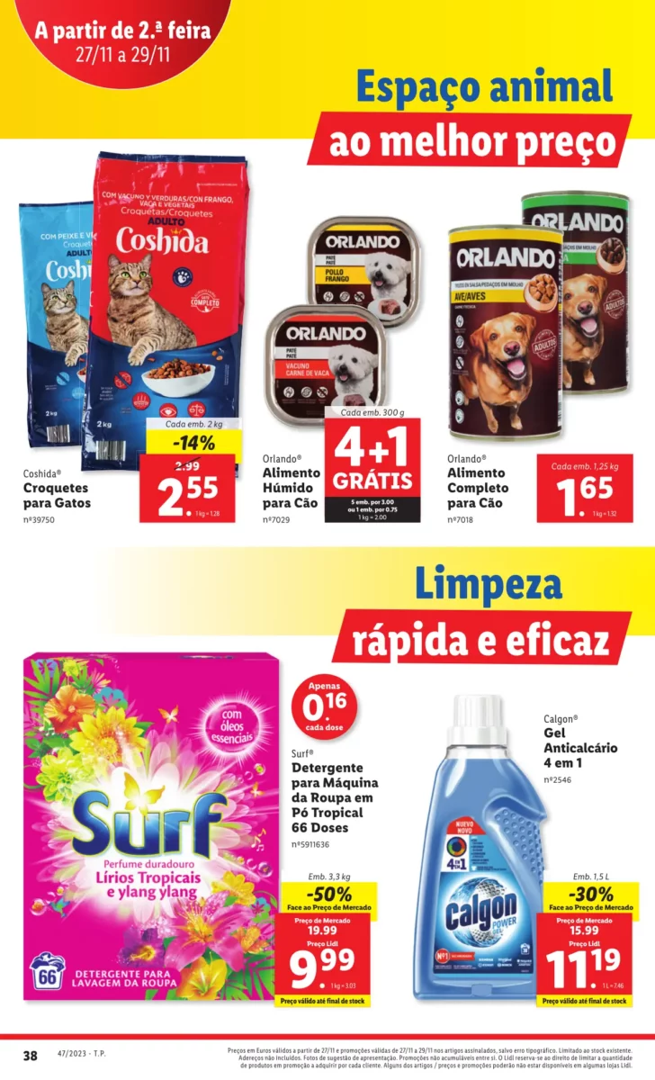 Antevis&atilde;o Folheto LiDL Promo&ccedil;&otilde;es (23 a 29 novembro)