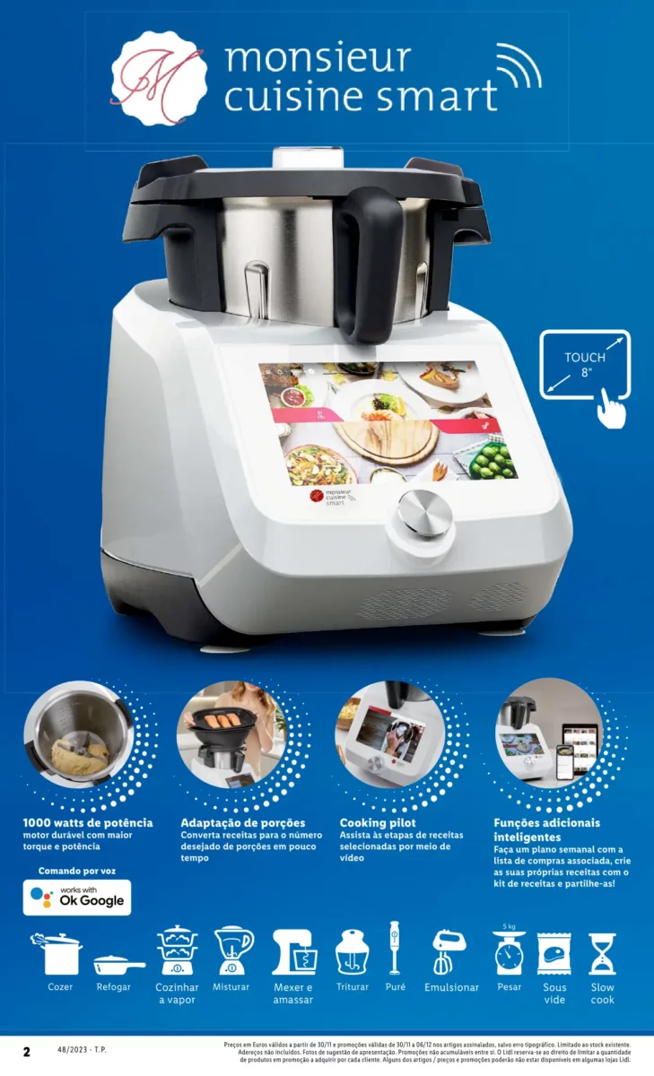 Antevis&atilde;o Folheto LiDL Promo&ccedil;&otilde;es (30 novembro a 6 dezembro)