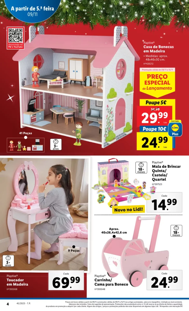 Antevis&atilde;o Folheto LiDL Promo&ccedil;&otilde;es (9 a 15 novembro)