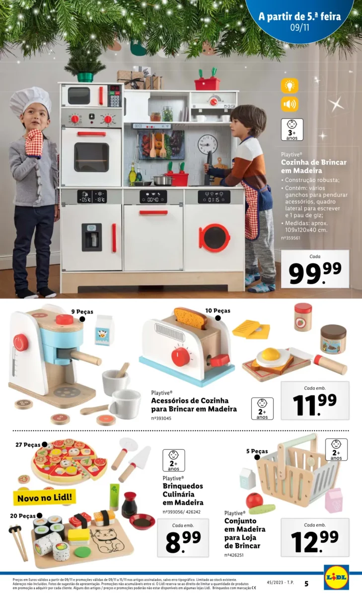 Antevis&atilde;o Folheto LiDL Promo&ccedil;&otilde;es (9 a 15 novembro)