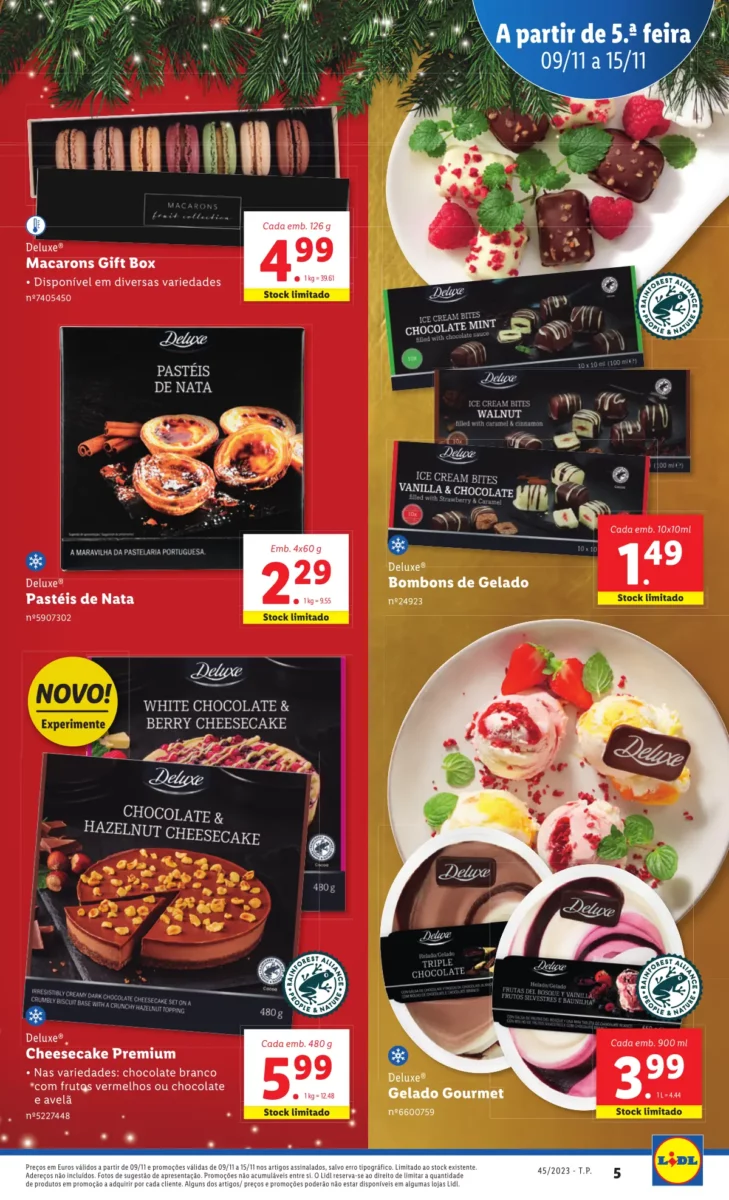 Antevis&atilde;o Folheto LiDL Promo&ccedil;&otilde;es (9 a 15 novembro)
