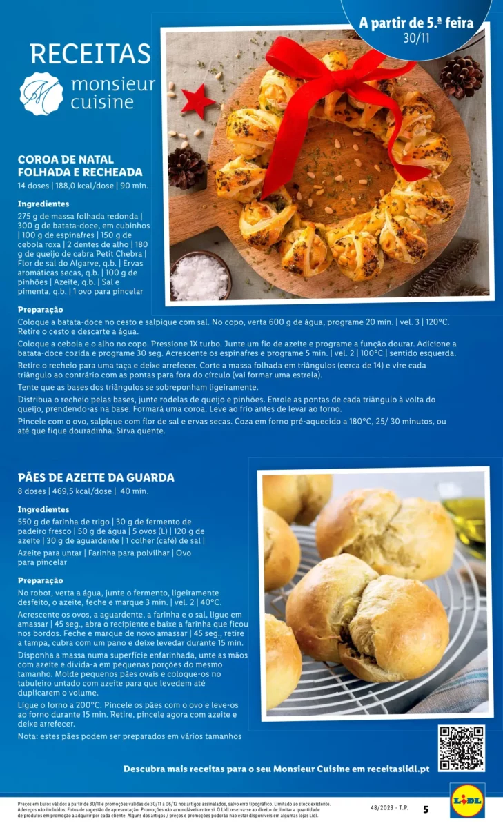 Antevis&atilde;o Folheto LiDL Promo&ccedil;&otilde;es (30 novembro a 6 dezembro)
