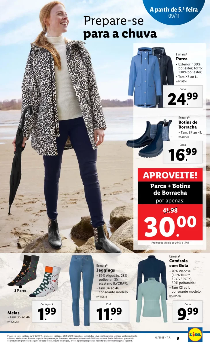 Antevis&atilde;o Folheto LiDL Promo&ccedil;&otilde;es (9 a 15 novembro)